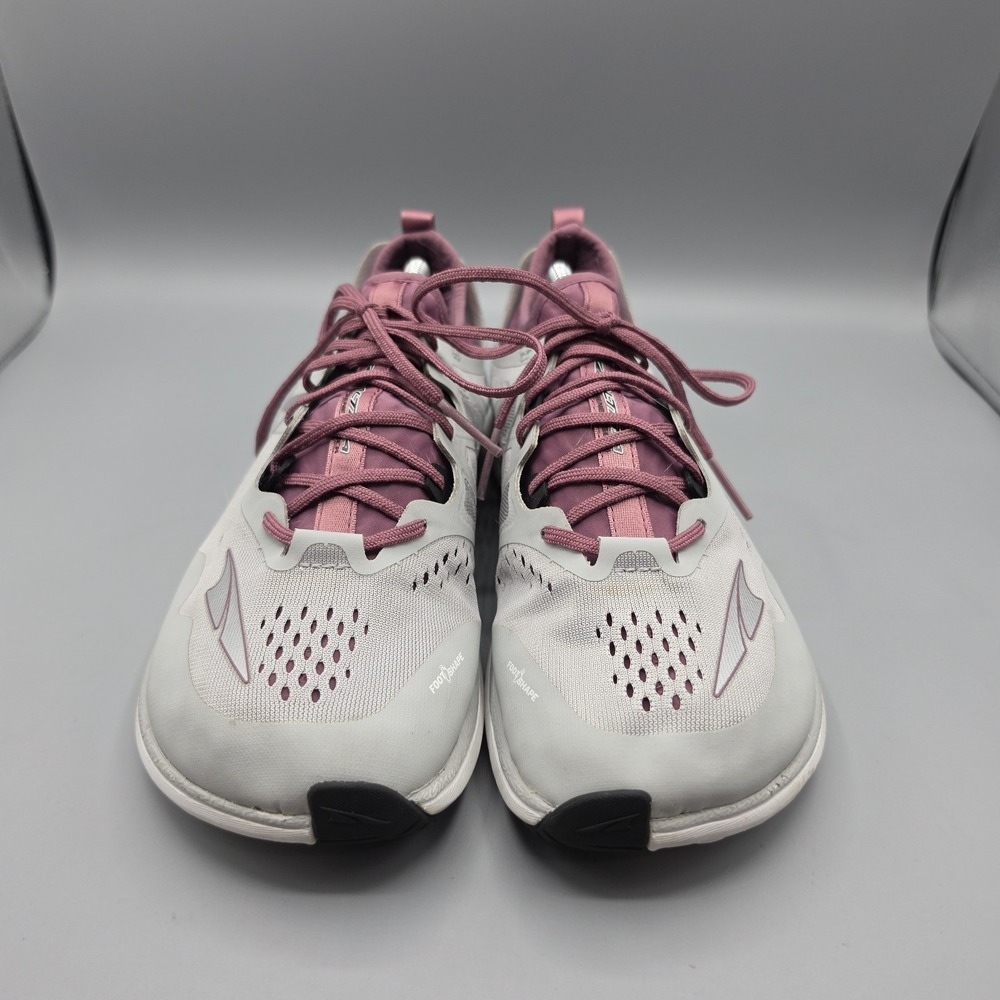 Altra Kayenta Sneakers Womens 8.5 Gray Purple Running Shoes Zero Drop Barefoot - Picture 3 of 13